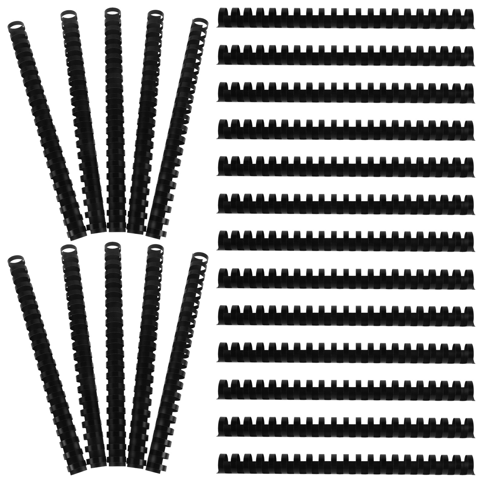 Binding Comb Plastic - 50Pcs Binding Combs 21 Rings Plastic