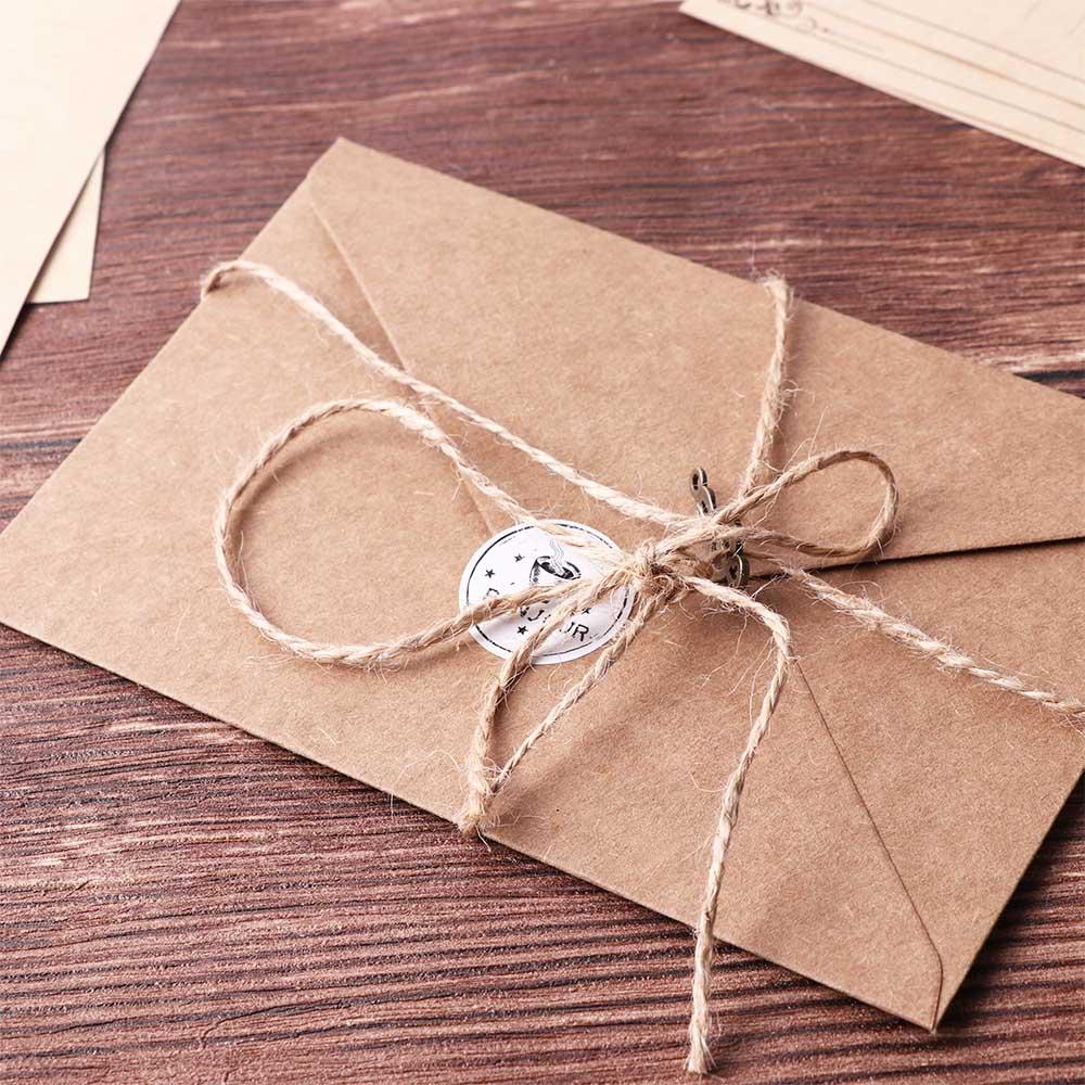 European Style Invitation Enve - Letter Envelope Kraft ulasan dan harga