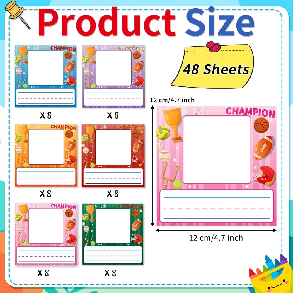 48 Pcs Kids Desk Nameplates wi - Desk Name Plate ulasan dan harga