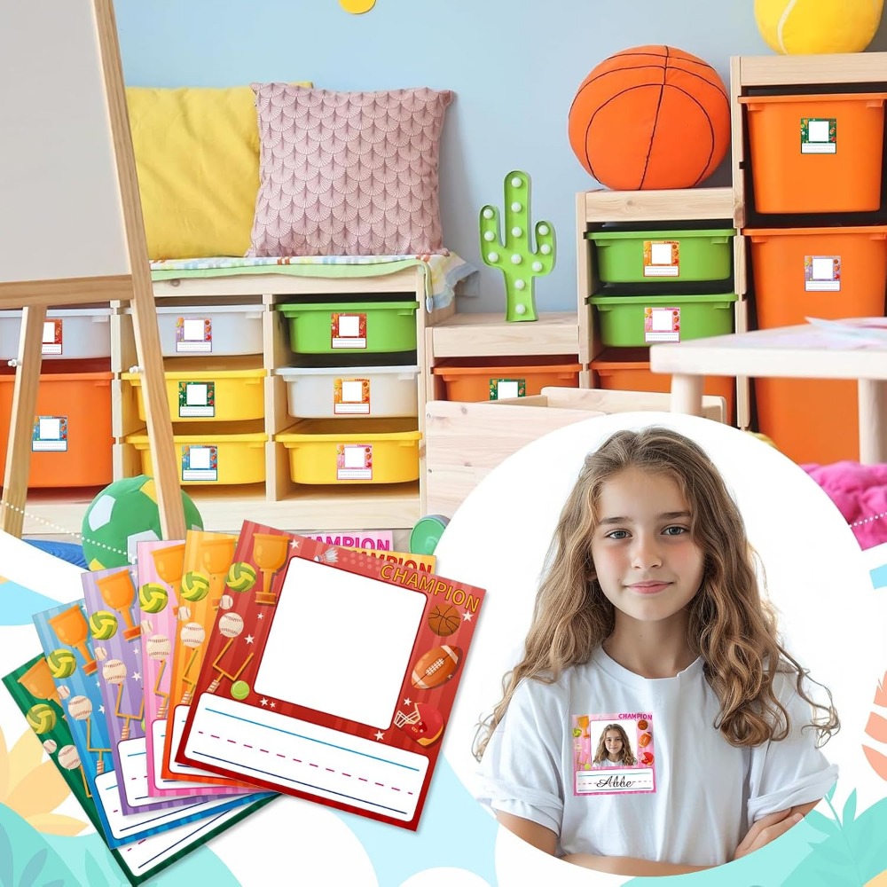 48 Pcs Kids Desk Nameplates wi - Desk Name Plate ulasan dan harga