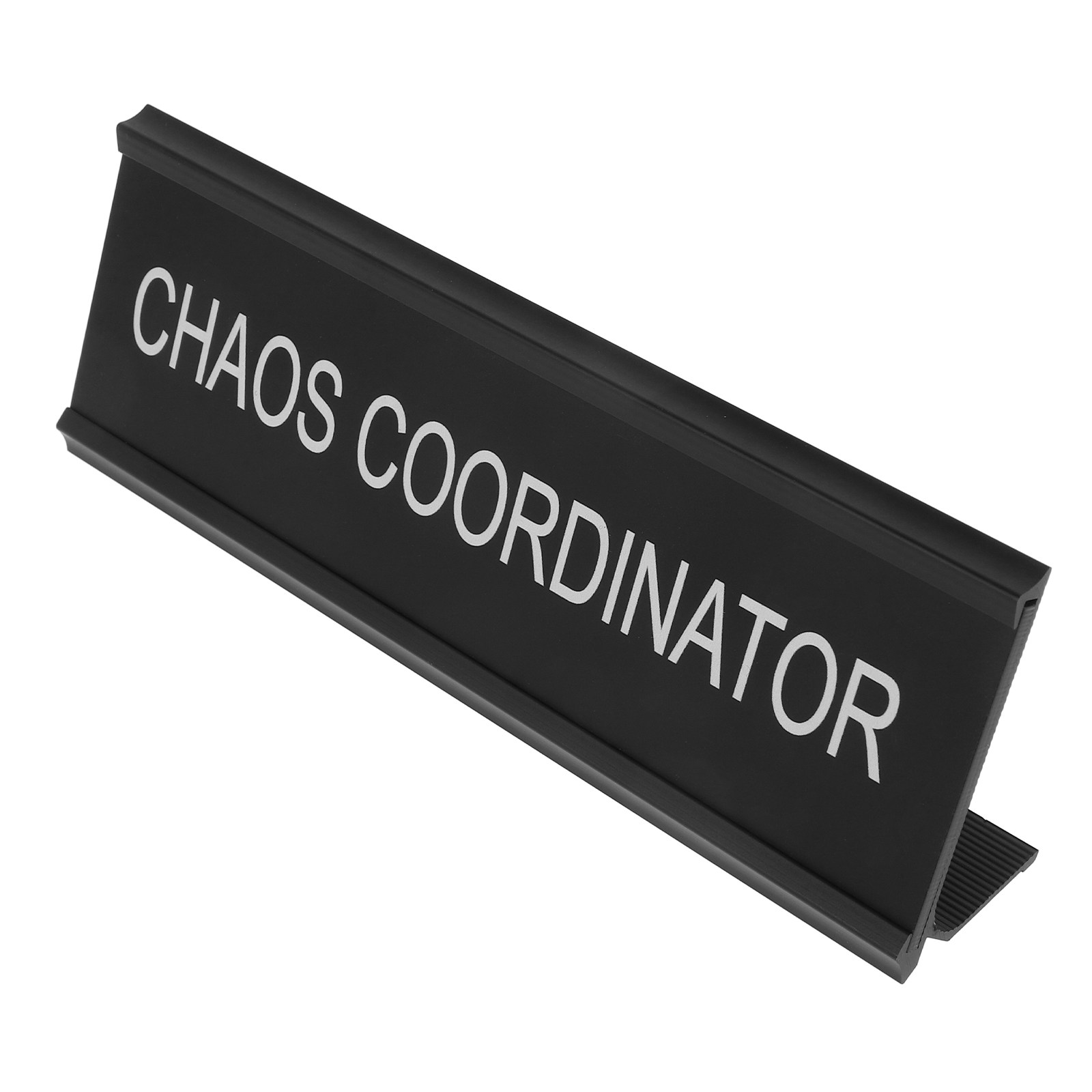 Aluminum Alloy L-Shaped Desk P - Desk Name Plate ulasan dan harga