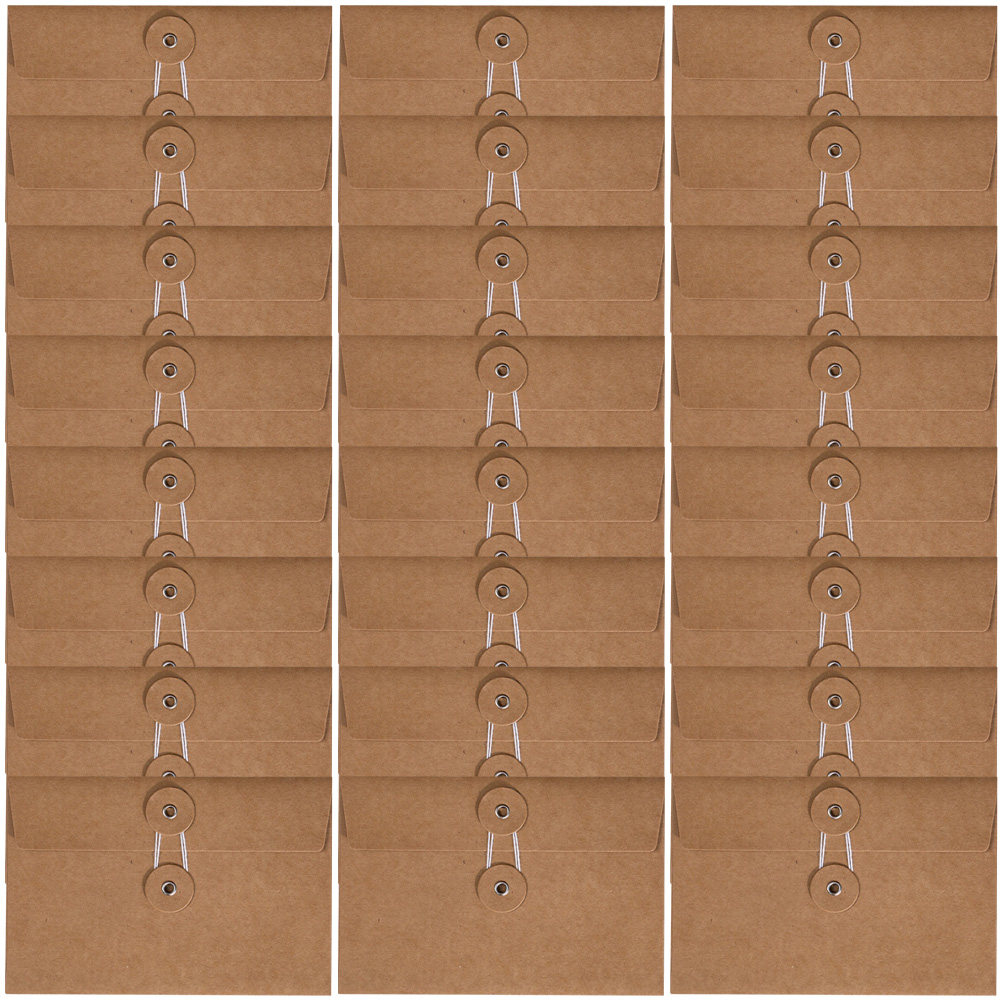 30Pcs Solid Color Envelopes Kr - Letter Envelope Kraft ulasan dan harga