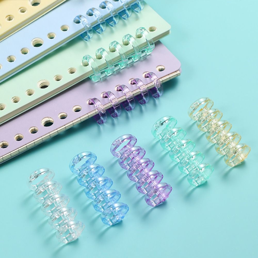 10Pcs Binding Spines Snap Spli - Binding Comb Plastic ulasan dan harga
