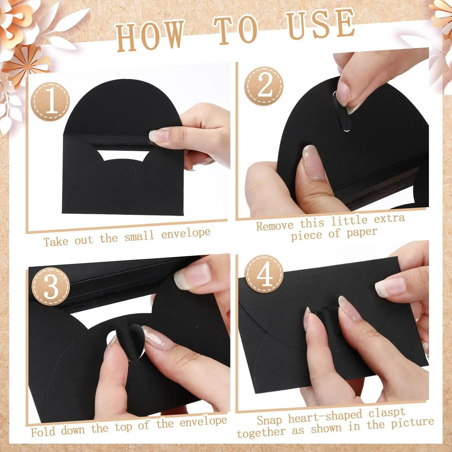 50pcs/lot 10.5X7cm Envelope Po - Letter Envelope Kraft ulasan dan harga