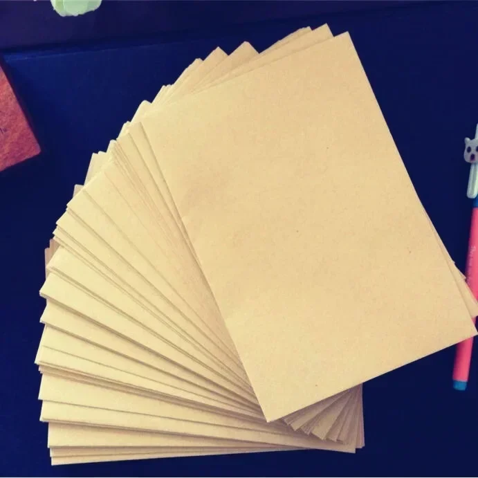 30pcs Large Triangle Fold Flap - Letter Envelope Kraft ulasan dan harga