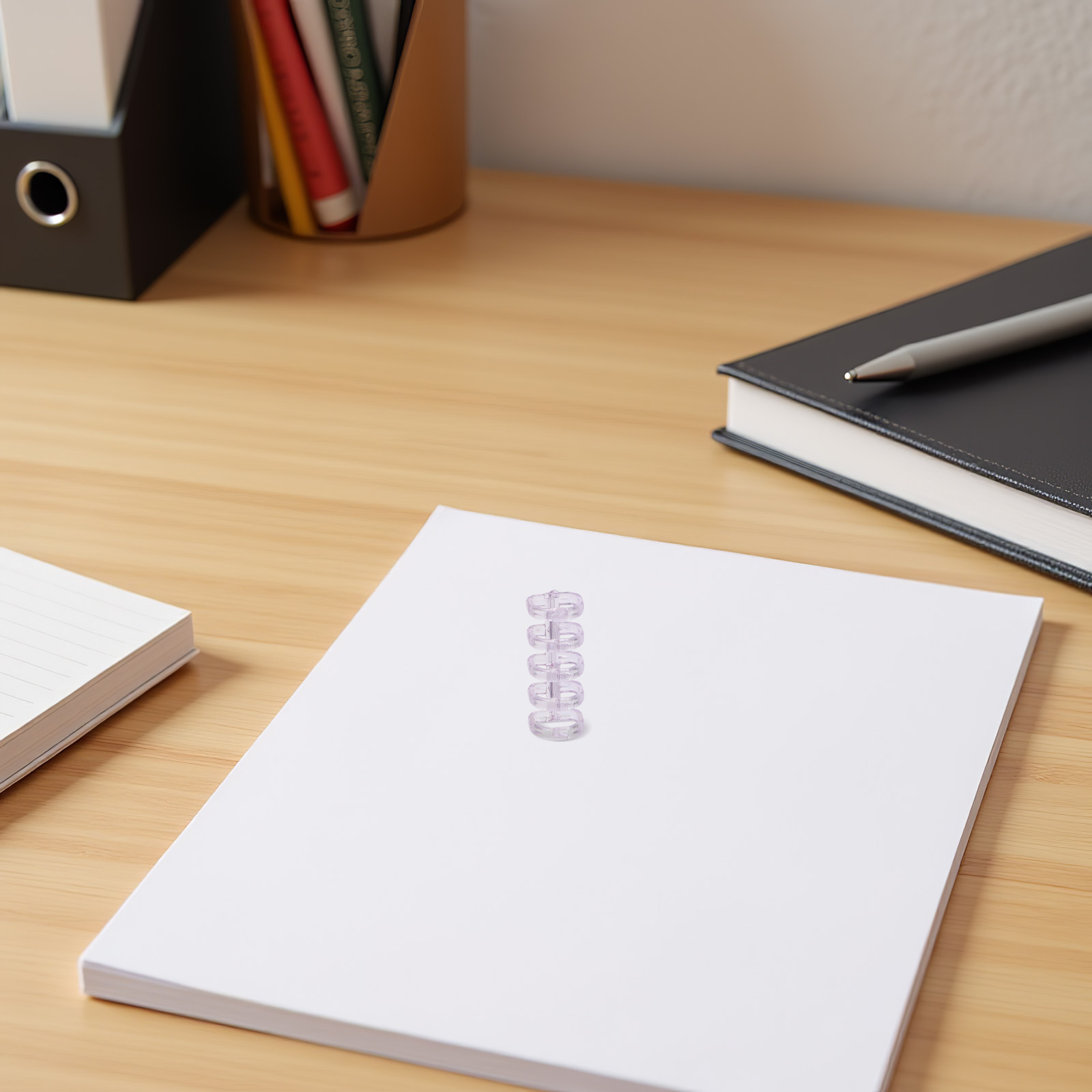 100Pcs Plastic Loose Leaf Bind - Binding Comb Plastic ulasan dan harga