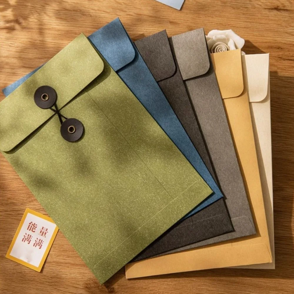 A4/A5 Kraft Paper Envelopes wi - Letter Envelope Kraft ulasan dan harga