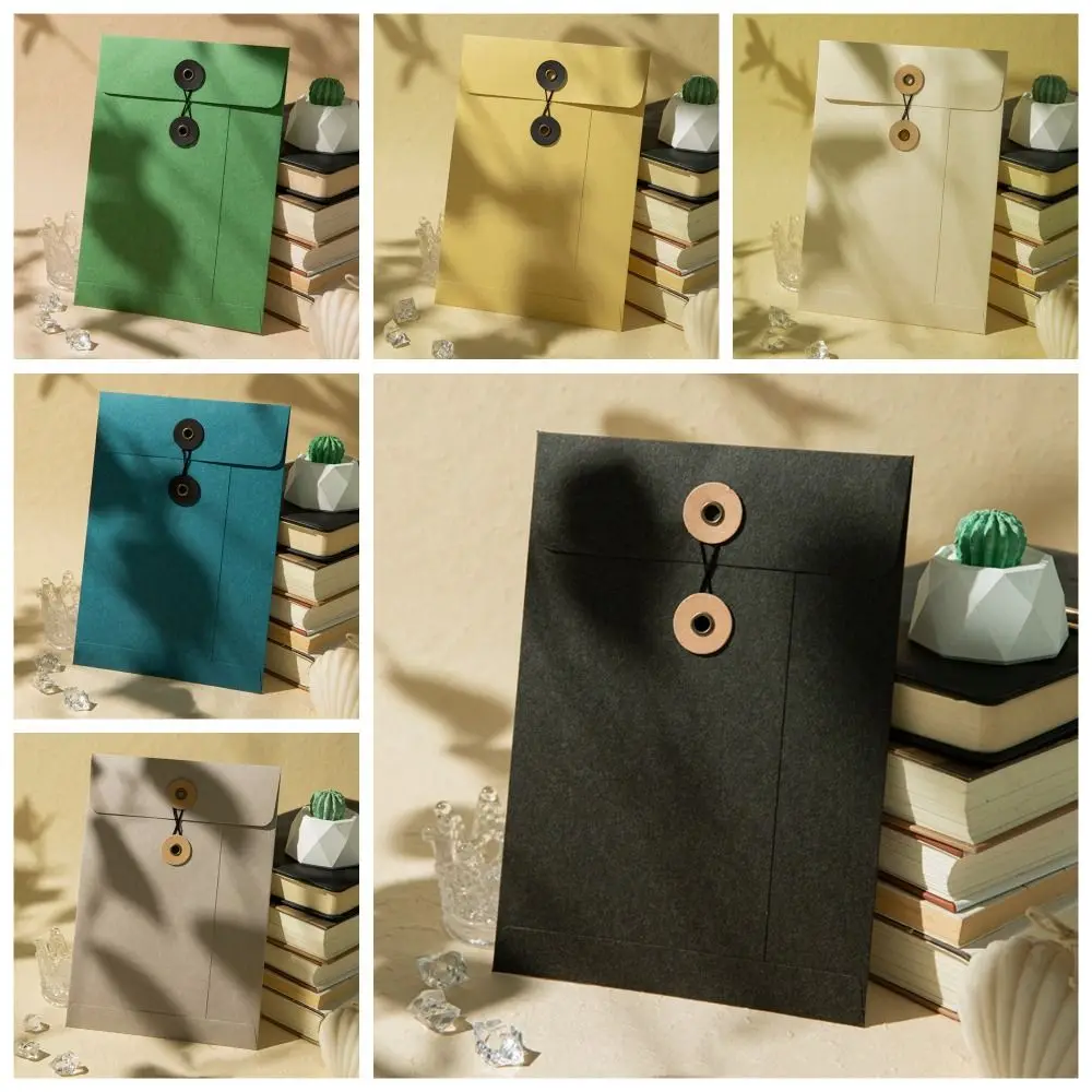 A4/A5 Kraft Paper Envelopes wi - Letter Envelope Kraft ulasan dan harga