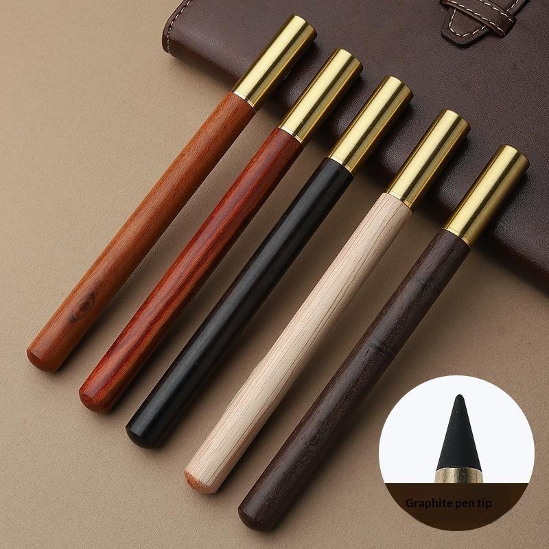 Hot Wooden HB No Ink Pencil Dr - Office Stationery And Supply ulasan dan harga