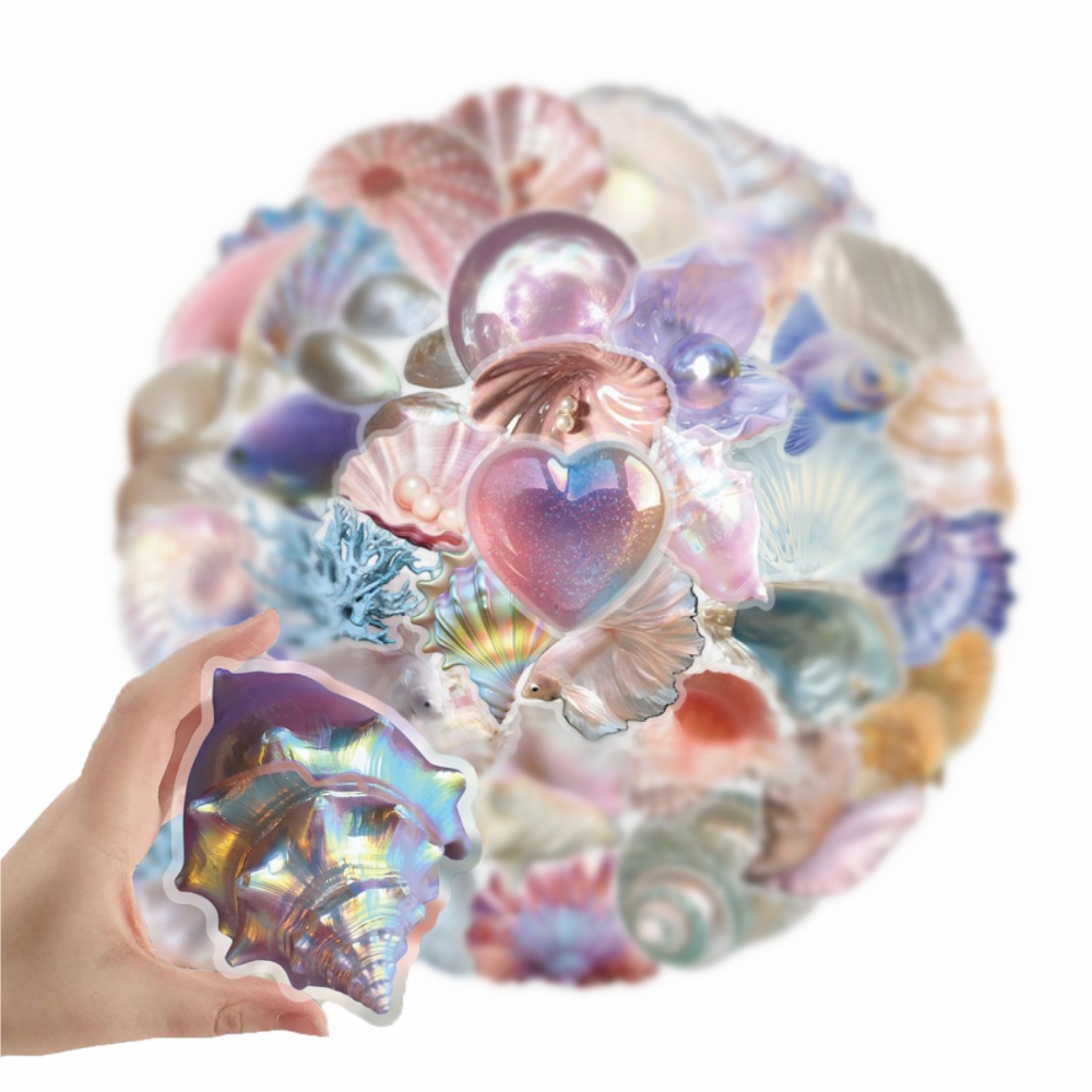 50pcs Cartoon Shell Graffiti S - Memo Pad Sticky ulasan dan harga