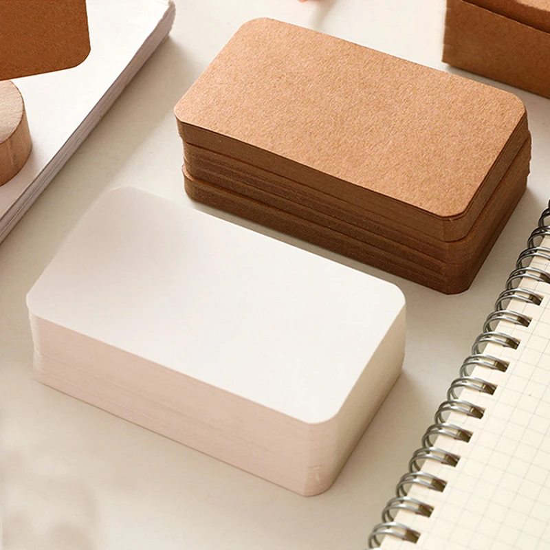 100pcs Kraft Paper Blank Greet - Letter Envelope Kraft ulasan dan harga