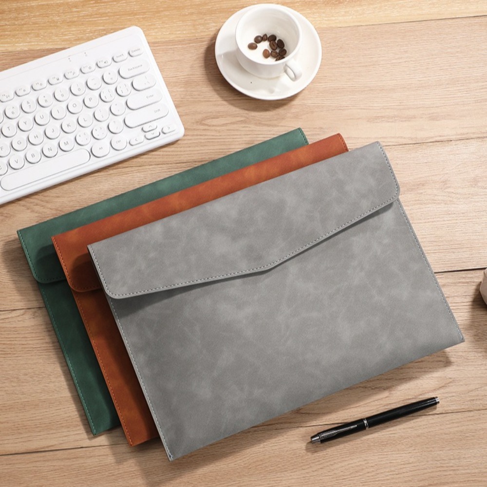 File Bag PU Leather Archive Fo - Office Stationery And Supply ulasan dan harga